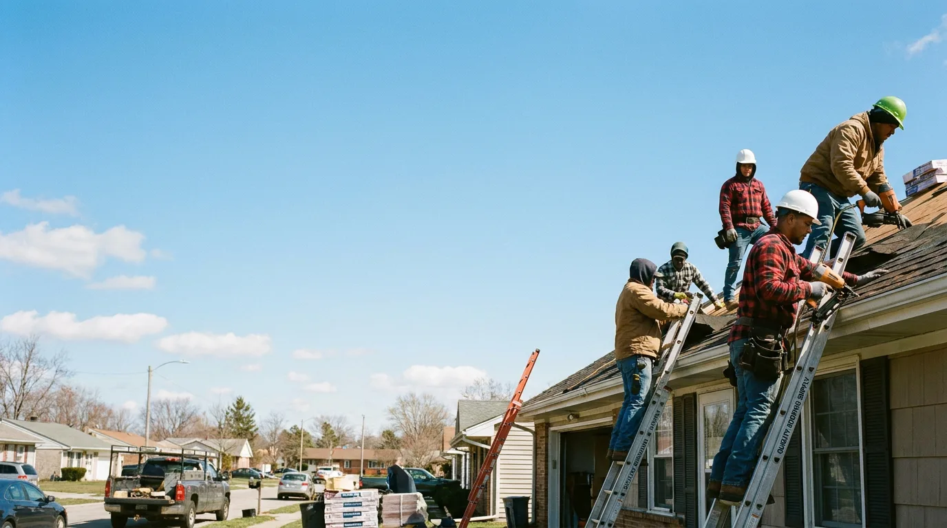 Roofing in Evansville, IN near me